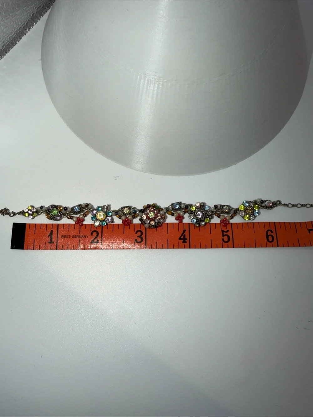 Multicolor Crystal Floral Statement Necklace – Women Jewelry Cookie Lee